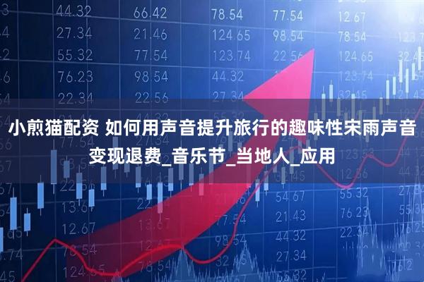 小煎猫配资 如何用声音提升旅行的趣味性宋雨声音变现退费_音乐节_当地人_应用