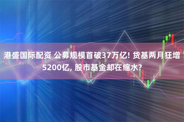 港盛国际配资 公募规模首破37万亿! 货基两月狂增5200亿, 股市基金却在缩水?