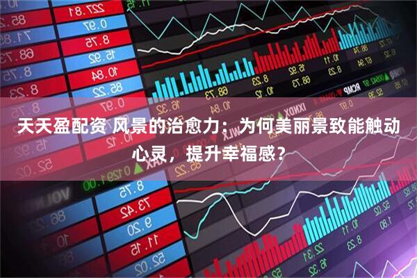天天盈配资 风景的治愈力：为何美丽景致能触动心灵，提升幸福感？